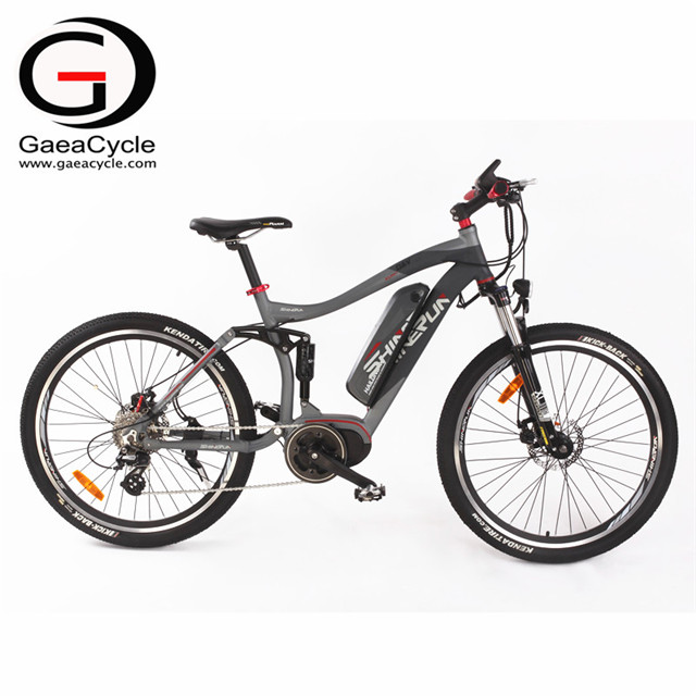 Mid Motor 500W Mountain Electric Bicycle