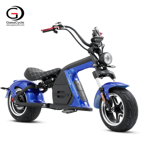 GaeaCycle M8 Citycoco Motorcycle Electric Scotter 2000W 60V30Ah 37