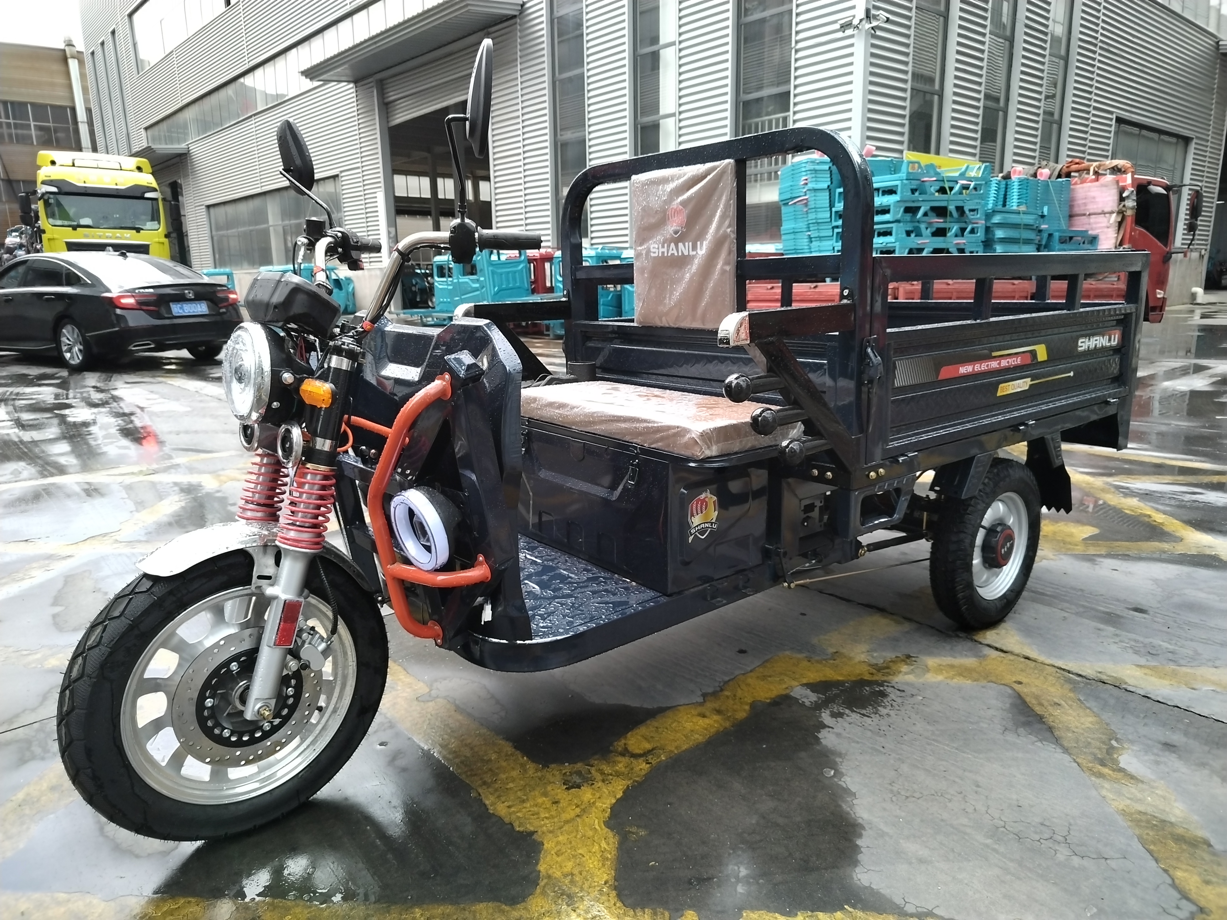 LB-GA601 China 3 Wheel Heavy Load Motor Truck Motorcycle Electric Cargo Tricycle