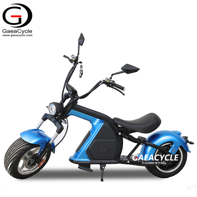 Long Range Electric Scooter 2000w Fat Tire EEC COC Fastest Motorcycle Citycoco Aluminum Alloy Frame
