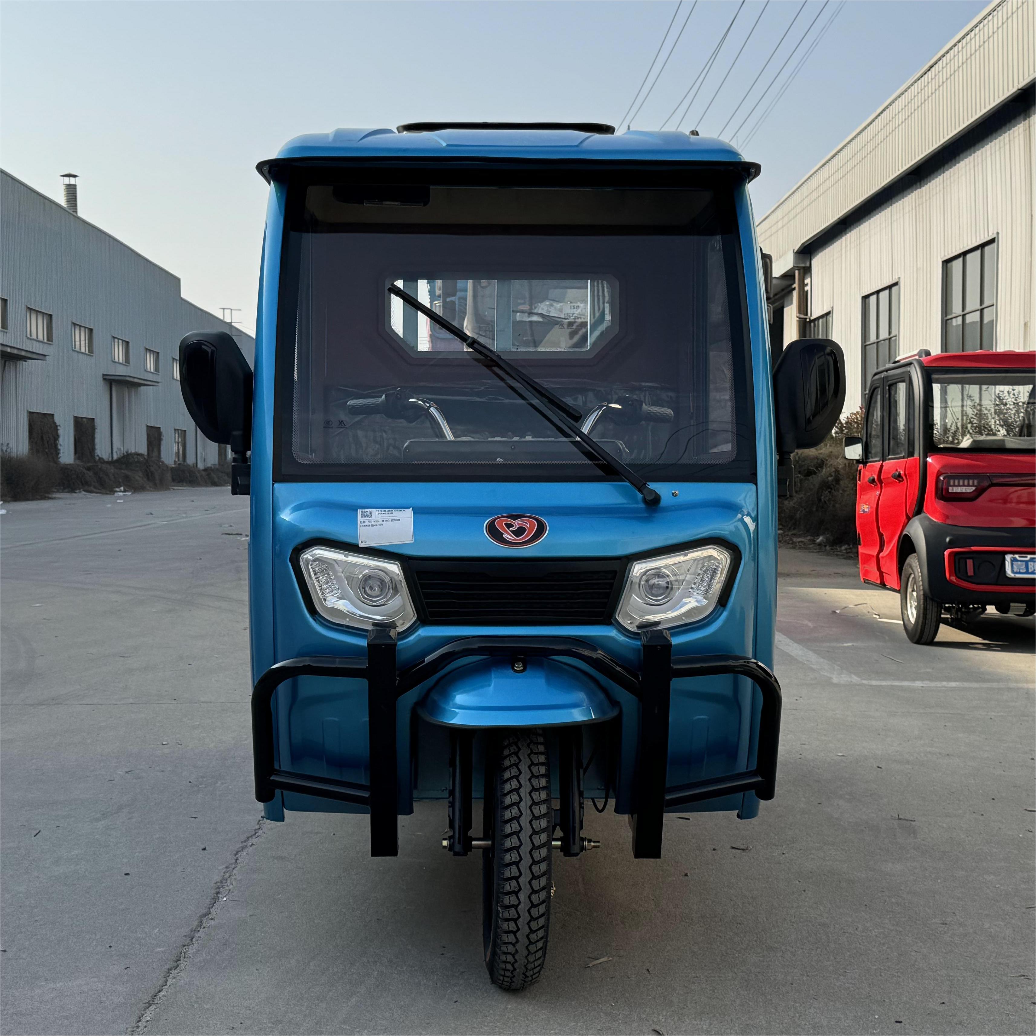 LB-QFB150M 600KG Loading Capacity Electric Tricycle Cargo 3 Wheel Electric Rickshaw Armenia Mobility Electric Loader for Sale