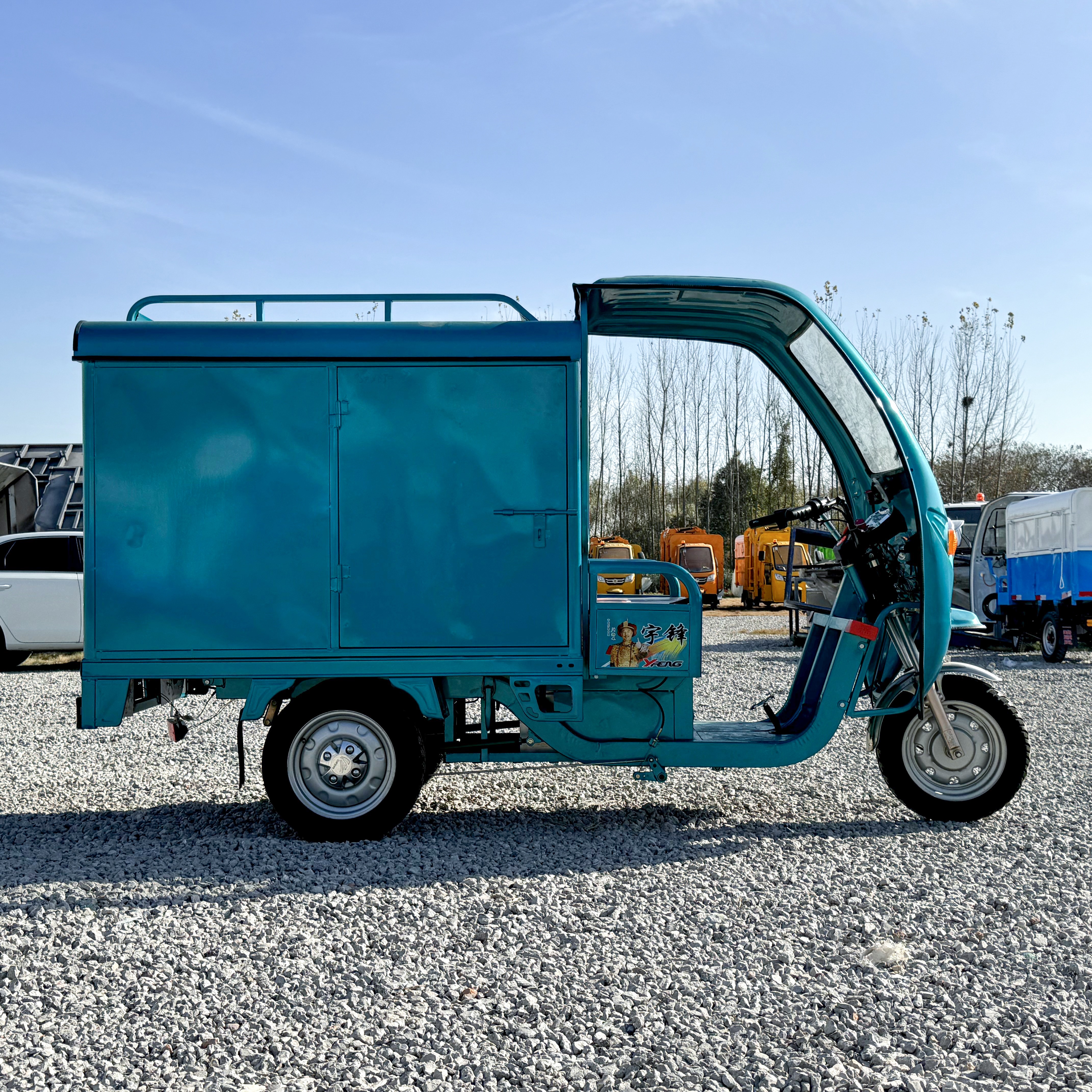 LB-3W4D Electric Tricycle Fat Tyre 3 Wheel Electric Tricycle 3 Wheel Adult Cargo Electric Bike with Basket