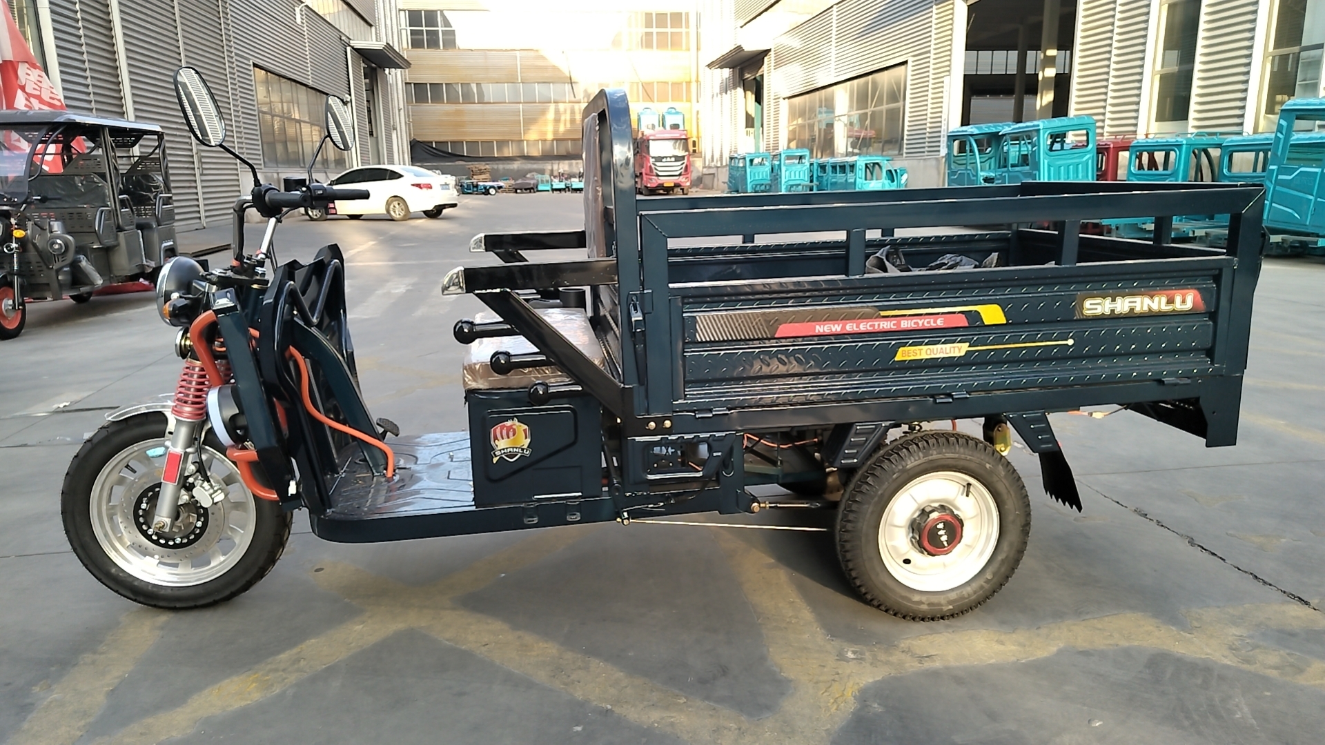 LB-GA601 China 3 Wheel Heavy Load Motor Truck Motorcycle Electric Cargo Tricycle