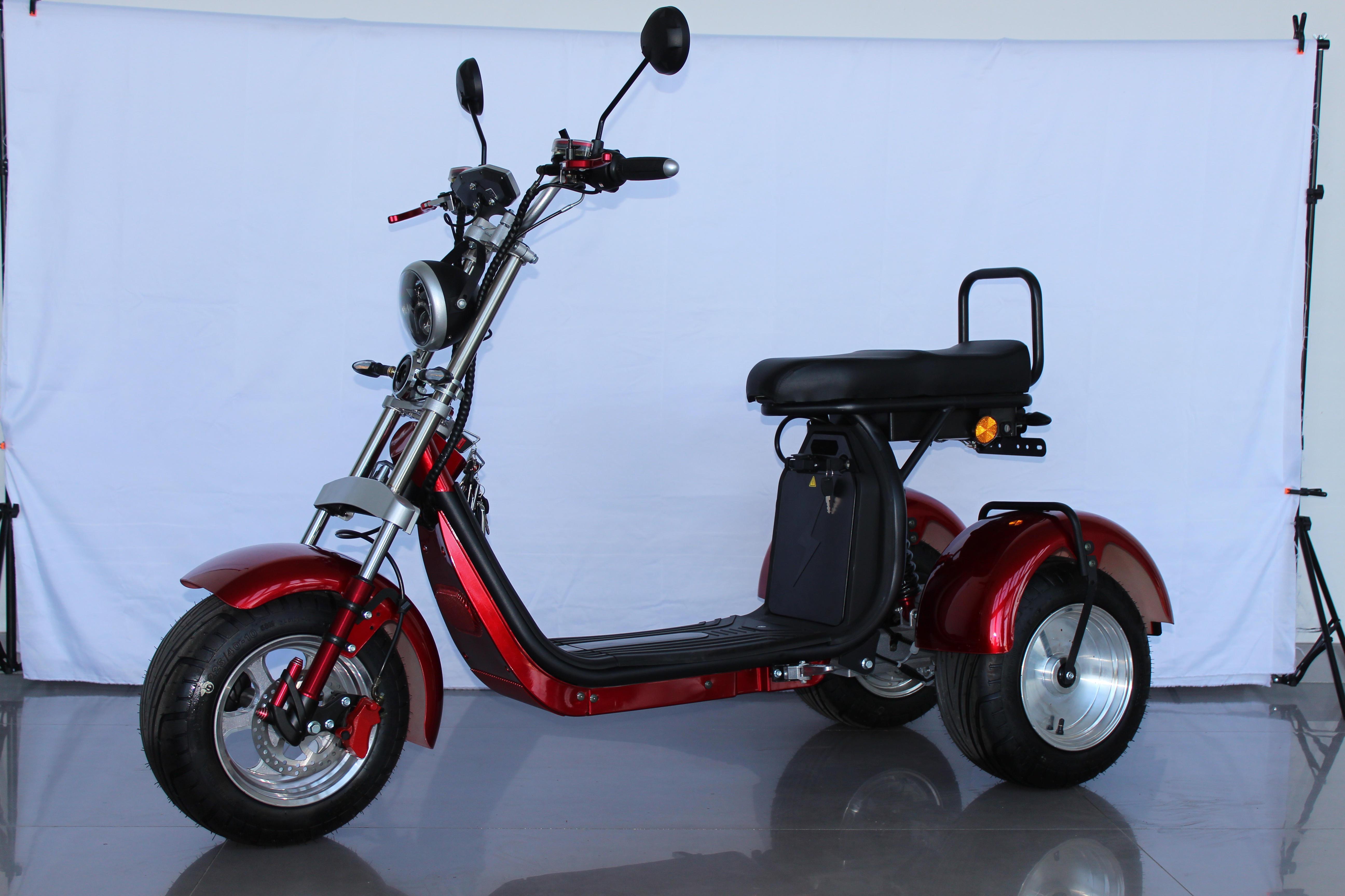  Eu Warehouse Citycoco CP-7 4000W 25ah 30ah 10 Inch Electric Scooter 3 Whee Electric Motorcycle