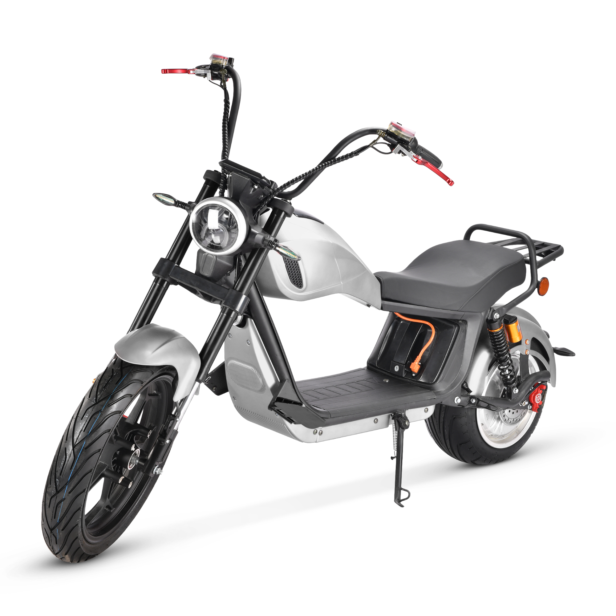 GaeaCycle CP-6 Citycoco Electric Chopper Motorcycle Scooter 2000W 45km/h COC Street Legal for Adults
