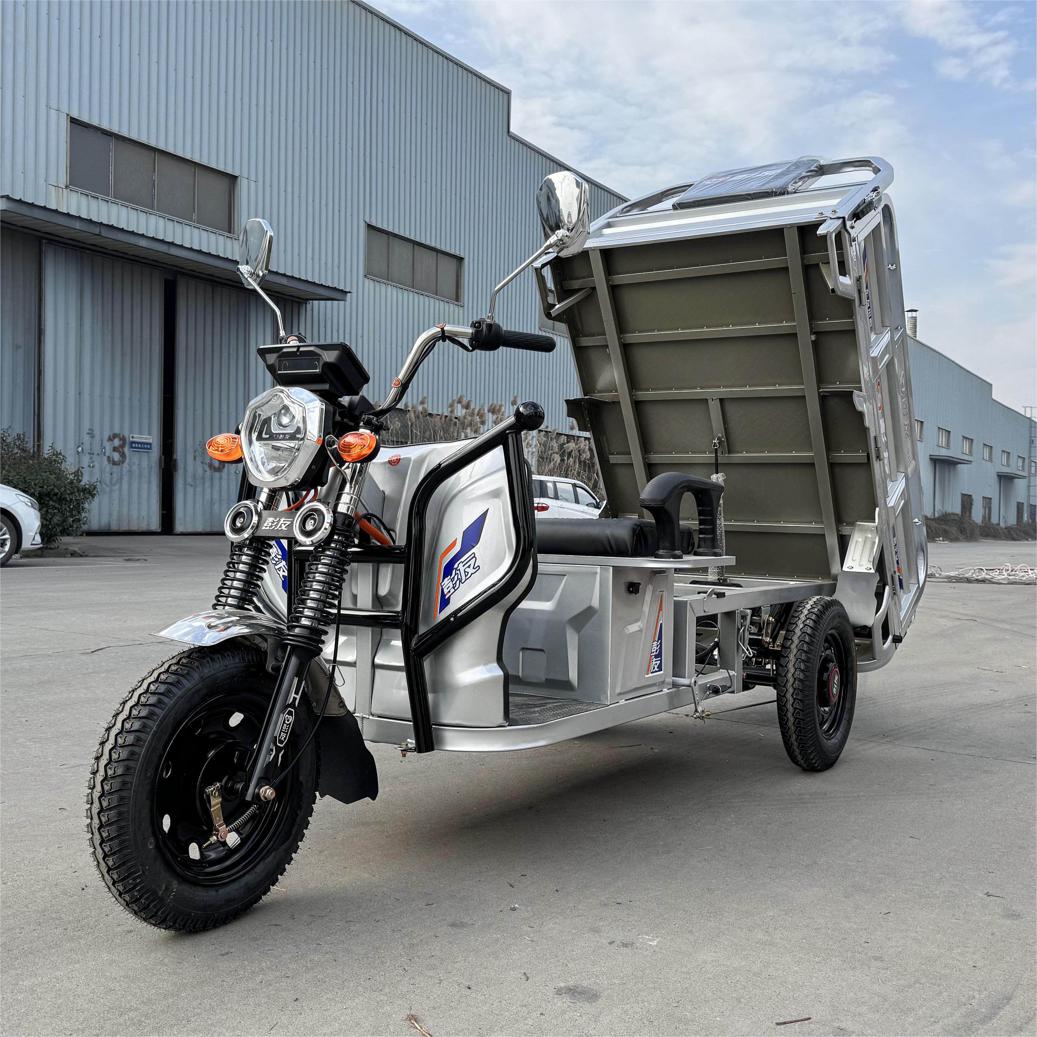 LB-LB150 Quality Electric Cargo Tricycle Three Wheel Motorcycle Tricycle Adult Cheap Price