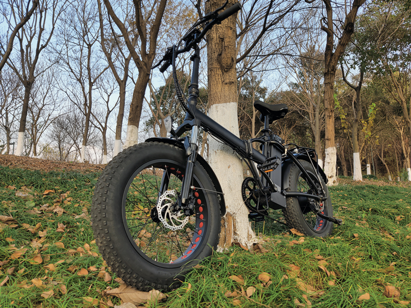 folding ebike fat tire