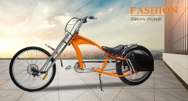 High Speed Electric Bicycle Retro Sportbike Suspension Chopper