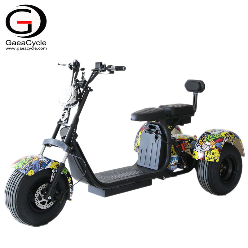 18inch*9.5 Fat Tire 3 Wheel Electric Scooter 