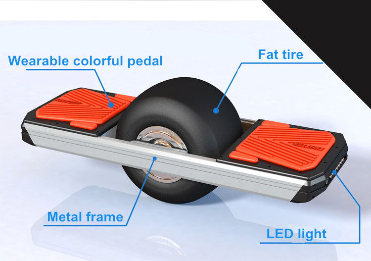 Fat tire hoverboard online one wheel