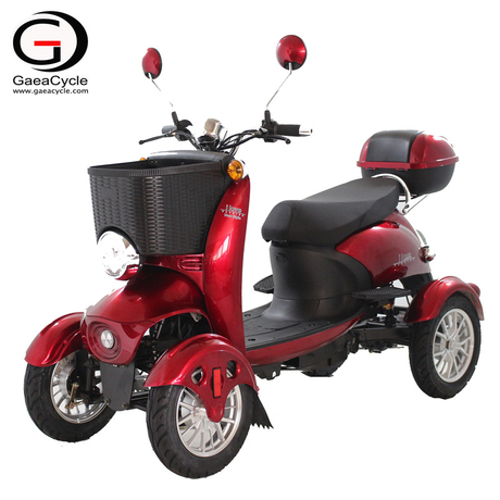 Europe Warehouse Four Wheel Electric 4 Wheel Handicapped Scooter for Elderly - Changzhou Gaea Technology Co., Ltd. All rights reserved.