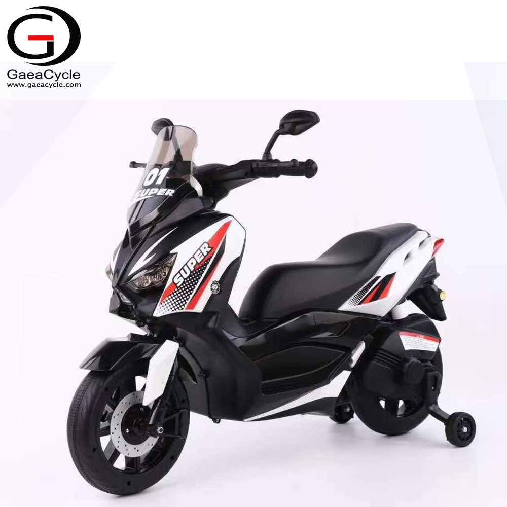 2 Wheel Kids Electric Scooter Motorcycle Ride on Escooter with Early Education, Play Music Suit