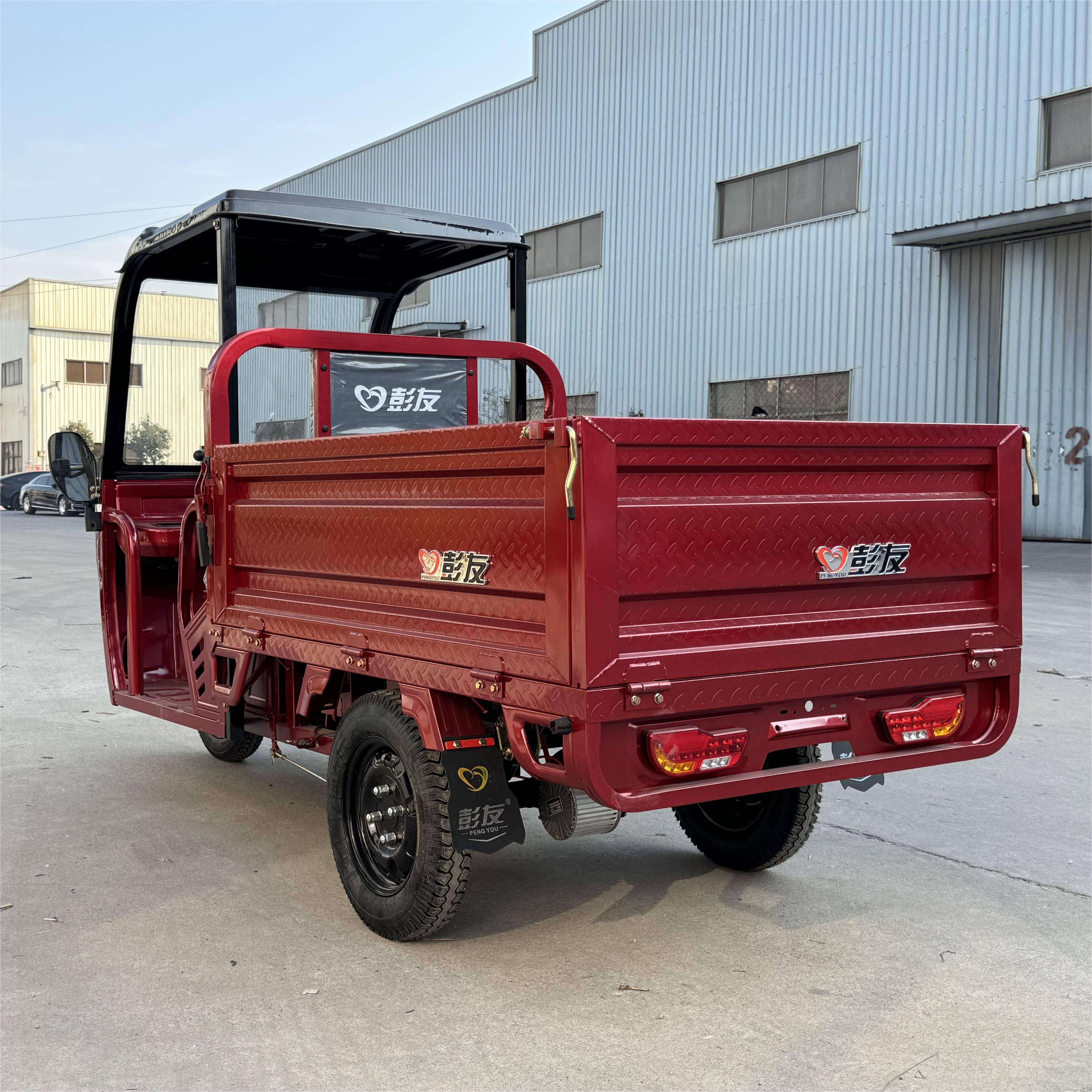 LB-BFB160 Cargo Trike Electric Motor Three Wheel Mini Truck with Shed for Farming and Transport from Manufacturer