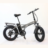 US Warehouse 500W Fat Tire Folding 2 Wheels Electric Bike with Removable Battery for Sale
