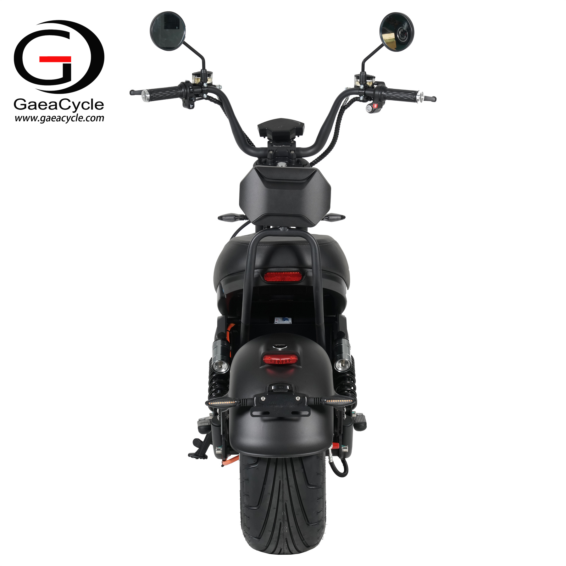 GaeaCycle M2 3000W 60V40AH 42 Mph 50+ Miles 12 Inch Fat Tire Electric Motorcycle Scooter