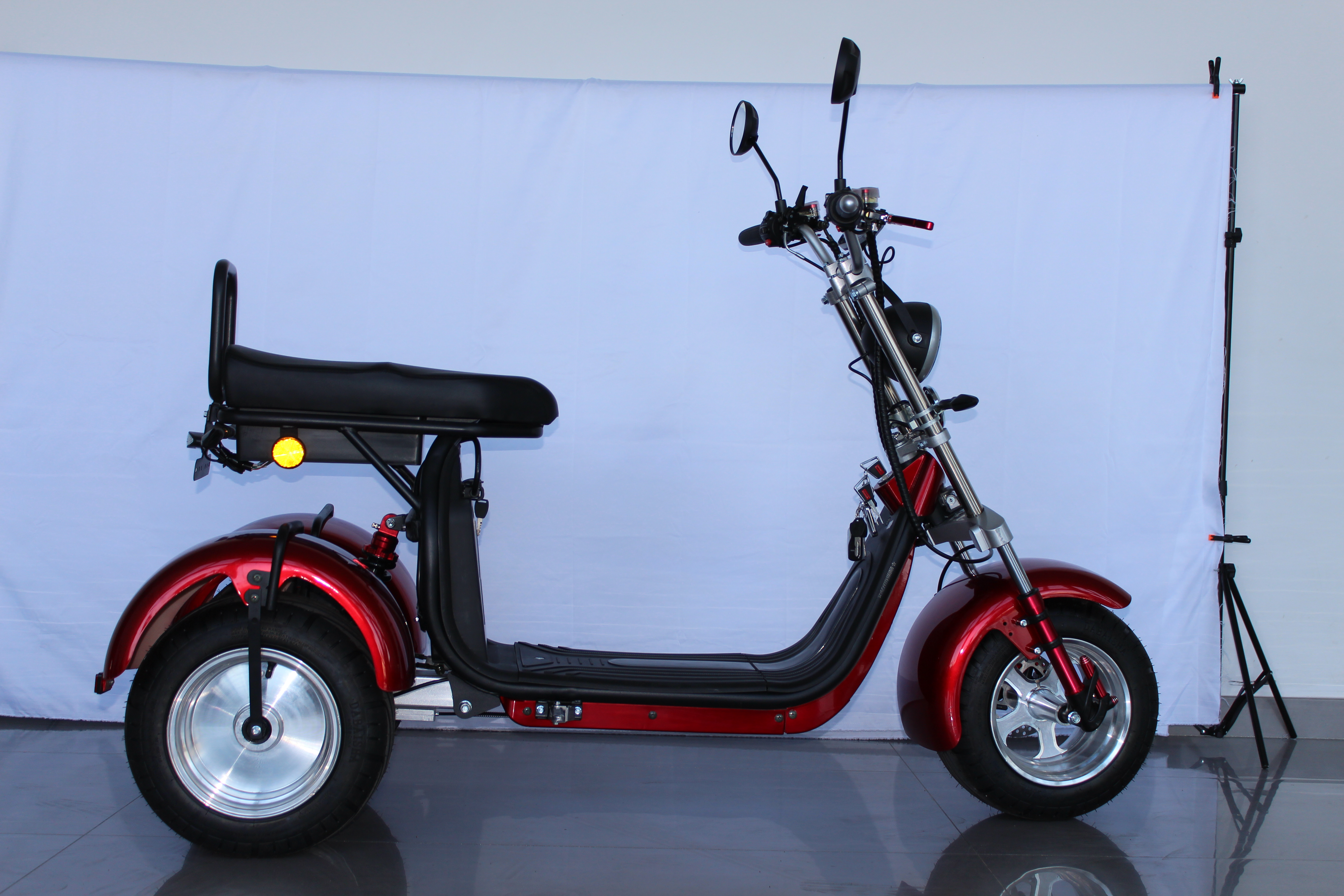  Eu Warehouse Citycoco CP-7 4000W 25ah 30ah 10 Inch Electric Scooter 3 Whee Electric Motorcycle