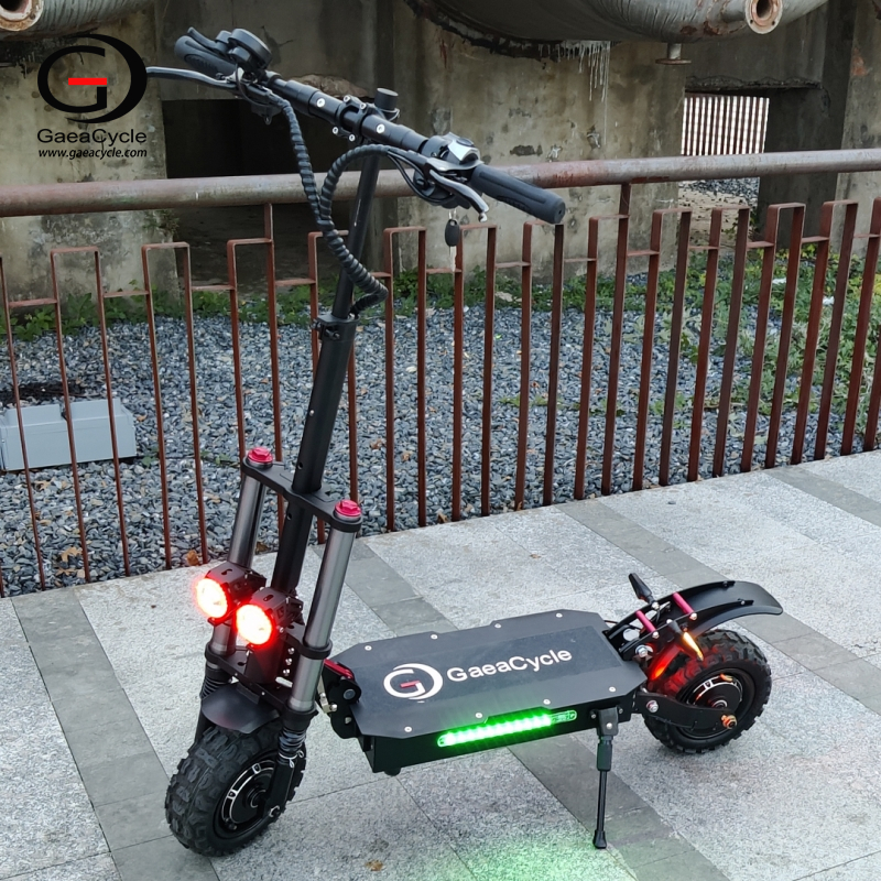 Gaea S3 Electric Scooter 5600W Dual Motor 11" Off Road E Scooter with Seat, Max Speed 85km/h, 100km Range, Max Load 200kg