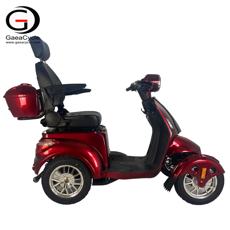 Gaea 500w 48v EEC Heavy Duty Senior 4 Wheel Mobility Scooters for Old People