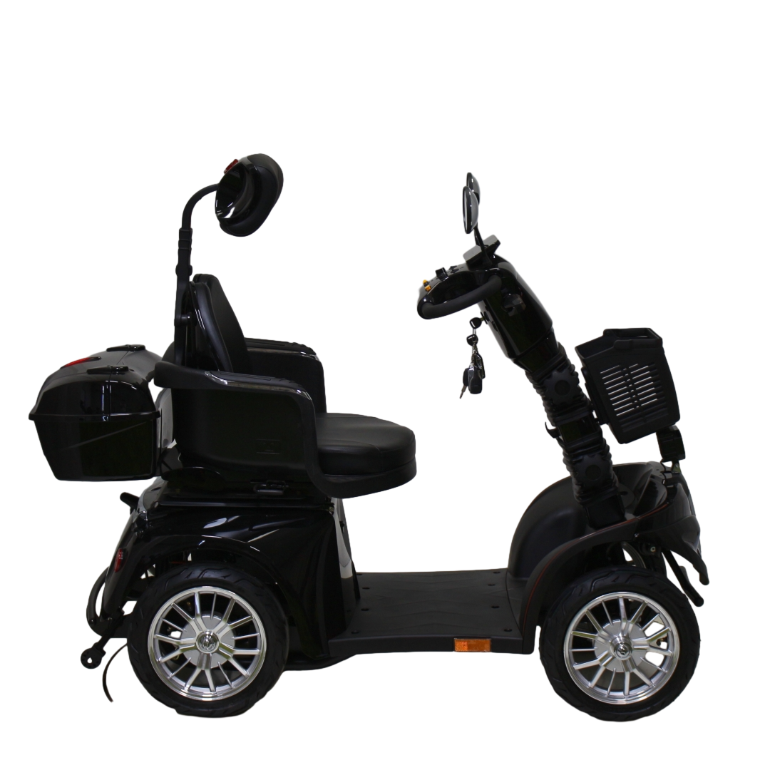 GaeaCycle 4 Wheels Wheelchair Electric Mobility Scooter 10 Inch 60v20ah for Elderly People