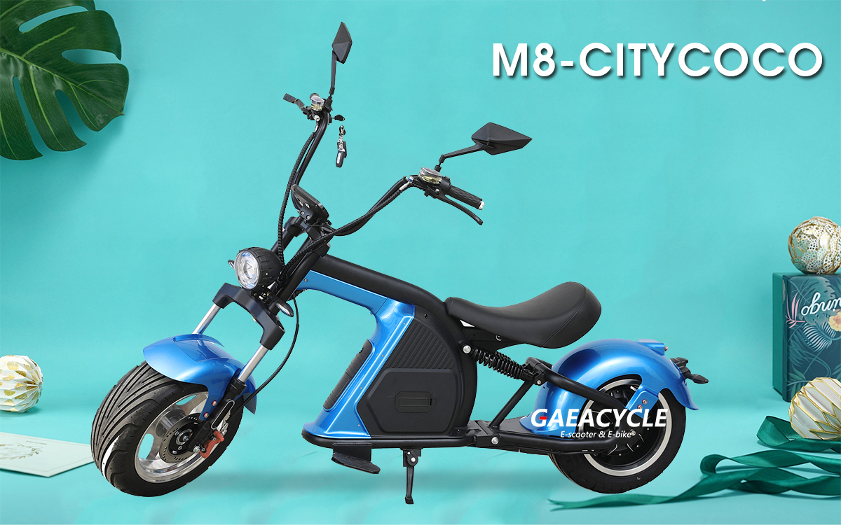 M8 Electric Chopper Scooter Harley Citycoco 2021 Latest