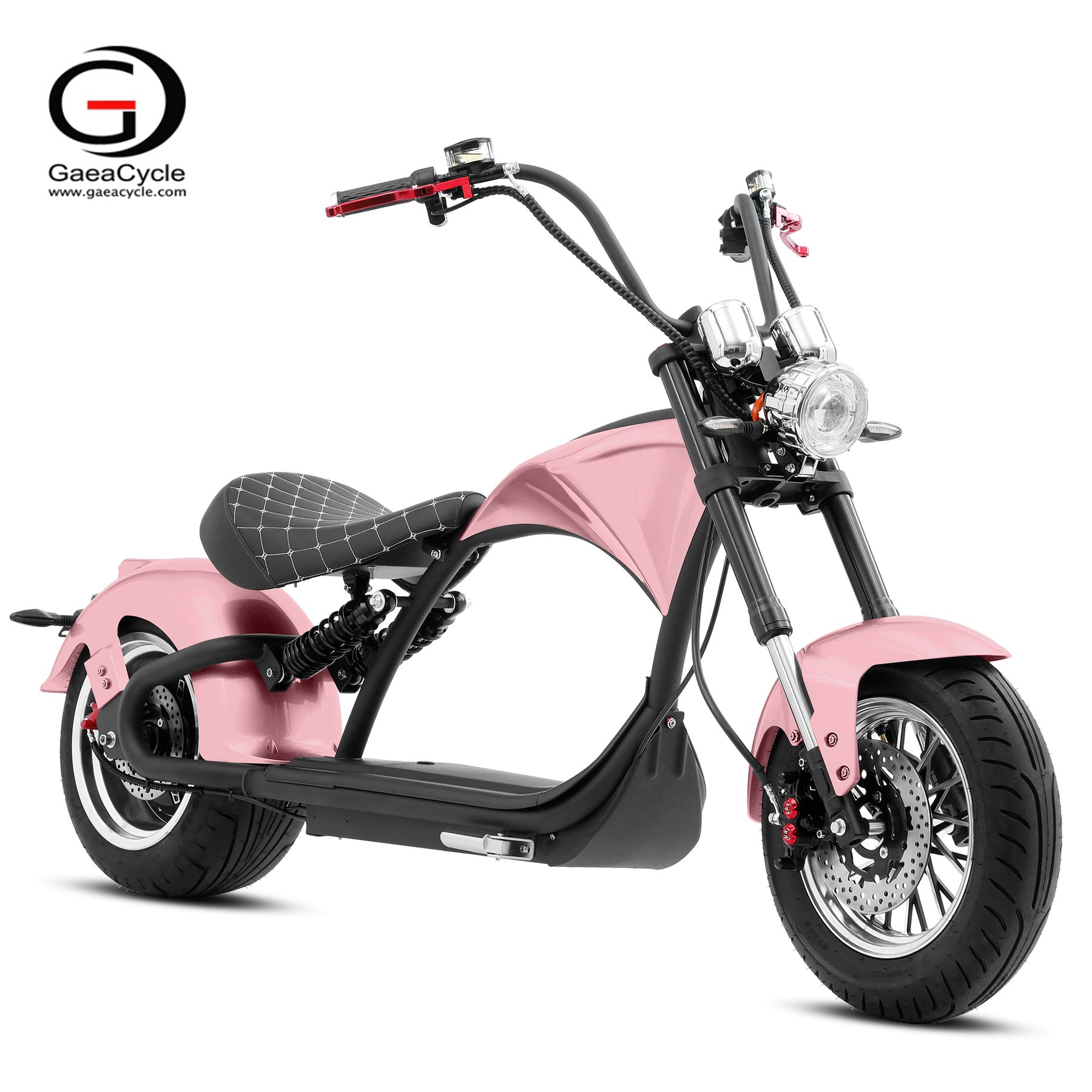 GaeaCycle M1 Pro Electric Motorcycle Chopper Style 2000W High Speed Electric Scooter