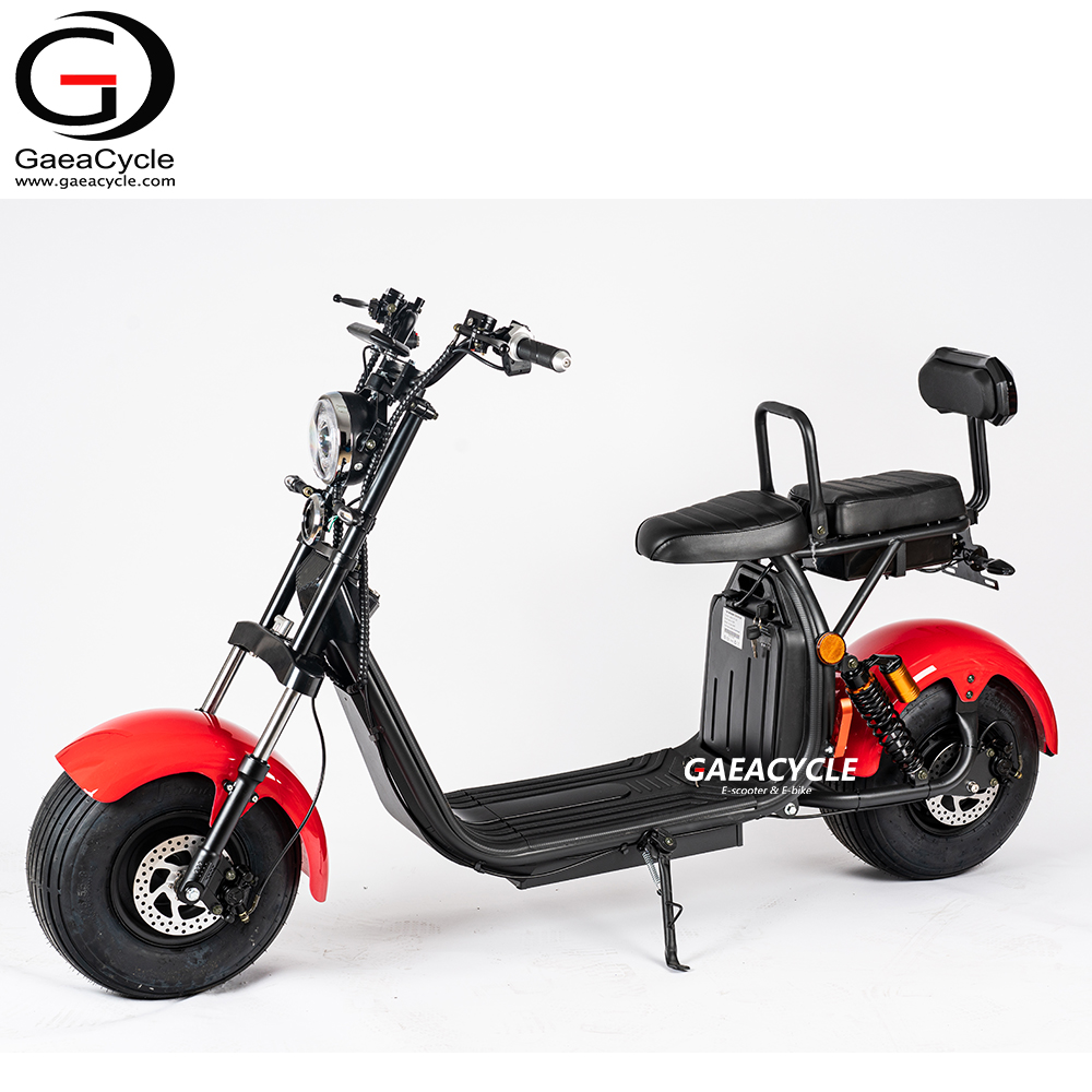 EU WAREHOUSE Cheap Fat Tire Electric Scooter 1500w Double Battery Citcycoco