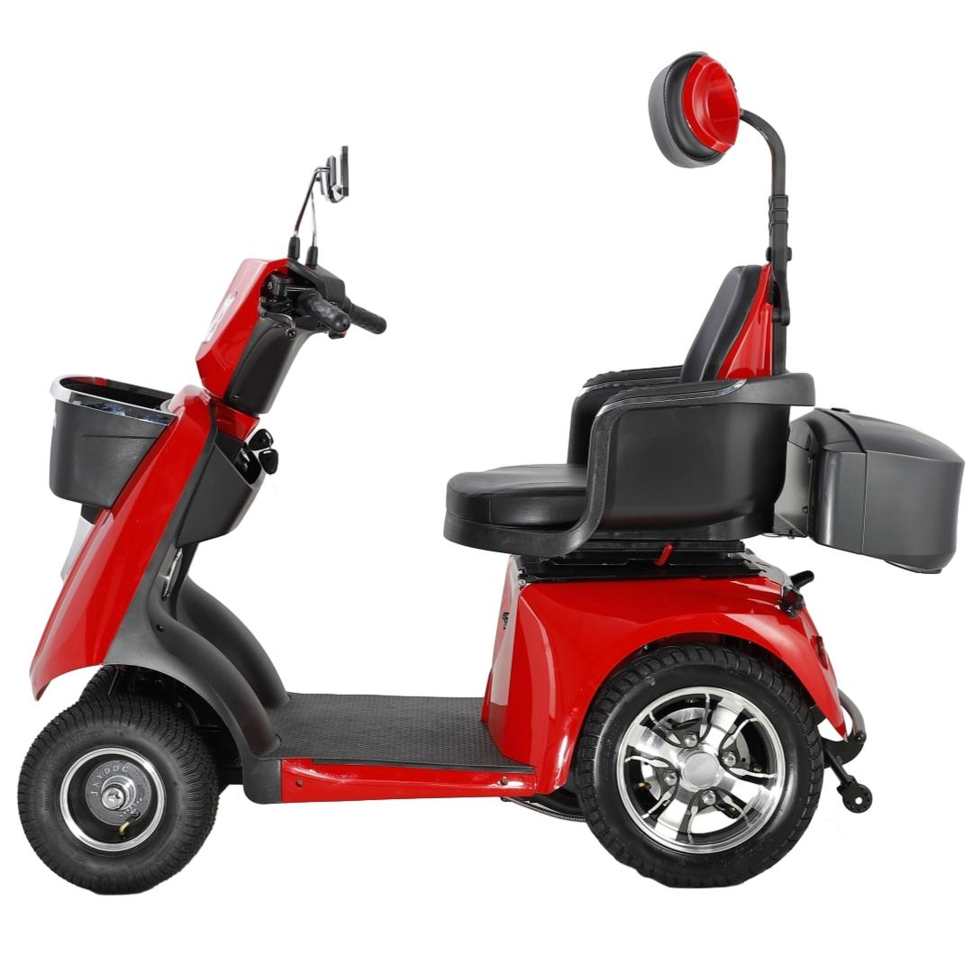 GaeaCycle 4 Wheels 800W Electric Scooter Mobility Scooters Smart Seat 360 Degree Rotation for Adult Seniors