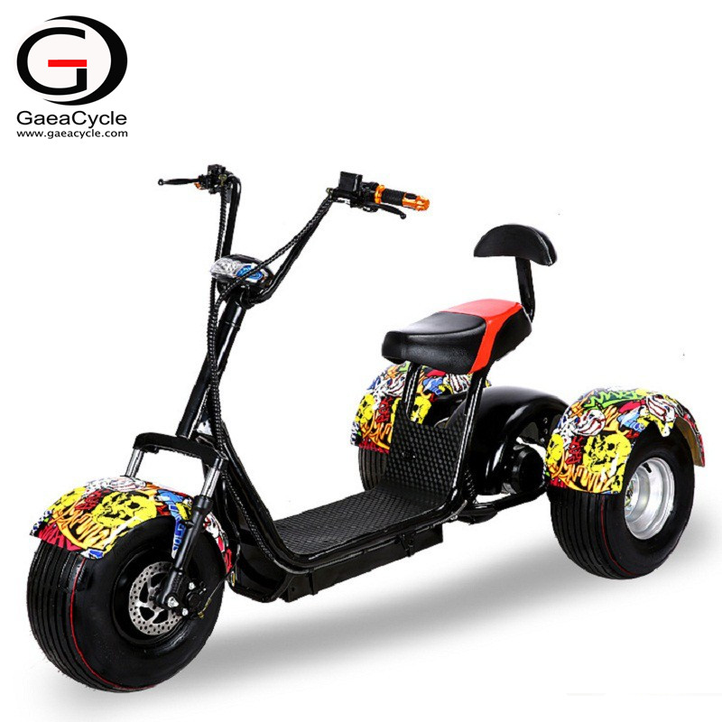 One Big Seat Citycoco 3 Wheel Electric Scooter 