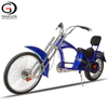 Vintage Chopper Electric Scooter Bike 48v 500w Rear Motor 12ah Battery ebike Carbon Steel Frame Electric Bicycle